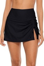 ATTRACO Women Swimming Skirts High Waisted Swim SkIrt Tummy Control Swimwear