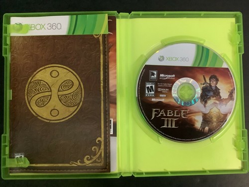 Fable III 3 Microsoft Xbox 360 Complete w/ Manual & Insert - Picture 8 of 12
