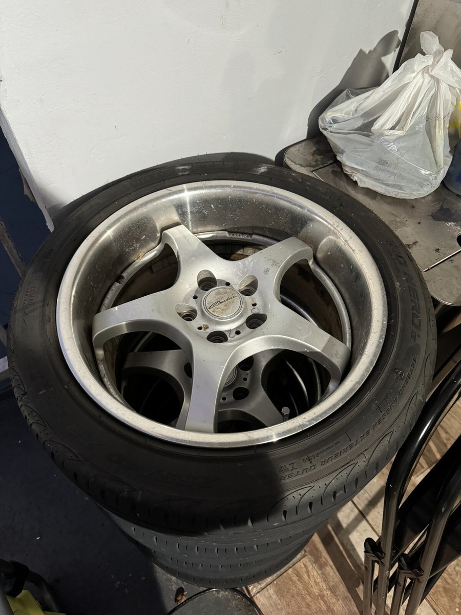 enkei circular gta wheels 17 5x114.3 (rare) | eBay