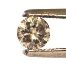 loose .43ct SI3 J round diamond 4.85x2.86mm vintage estate antique — photo 1