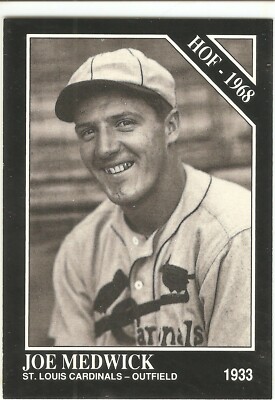 JOE MEDWICK CONLON COLLECTION BASEBALL CARD #18 | eBay