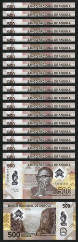 Angola 500 Kwanzas 2020, UNC, ½ BUNDLE, Pack 50 PCS, P-161 - Picture 2 of 6
