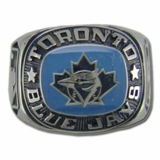 Toronto Blue Jays Classic Silvertone MLB Ring