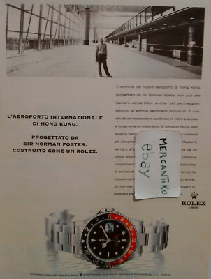 ROLEX GMT MASTER 2 II 2000 NORMAN FOSTER HONG KONG WERBUNG ADV WERBUNG CLIP