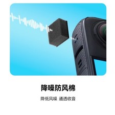 6PC Windproof Sponge Camera X3/X2 Noise Reduction Receiver Cover For Insta360 X4