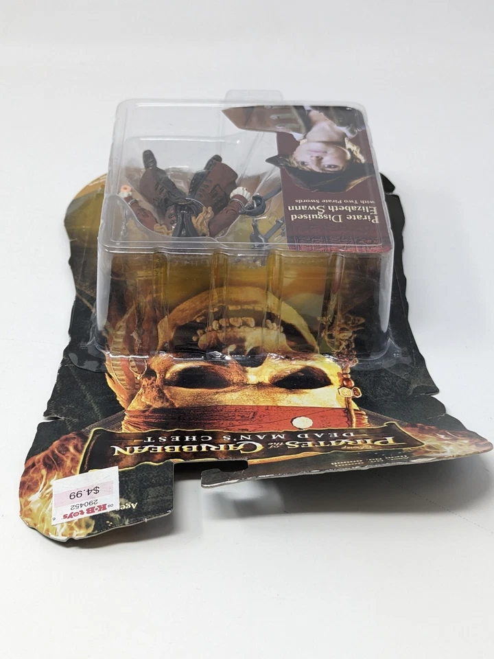 Pirates of the Caribbean Dead Man's Chest Pirate Elizabeth Swan Figure, 2006 - Image 4 of 4