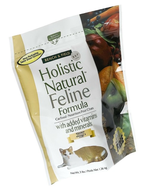 Bench & Field Holistic Natural Feline Formula, Cat Food, 3 ...