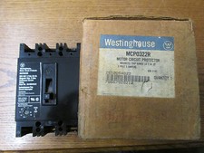 NEW NOS Westinghouse MCP0322R Motor Circuit Protector 3 Pole 3 Amp 600VAC