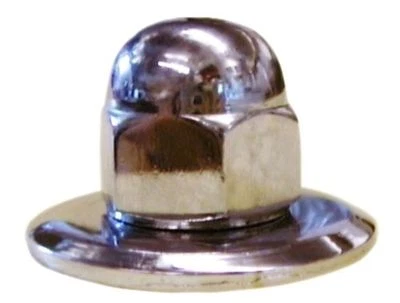 Ferguson International Tractor Steering Wheel Chrome Nut & Washer