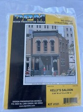 New DPM 10100 HO Scale Kelly's Saloon Building Kit DPM Landmark Structures
