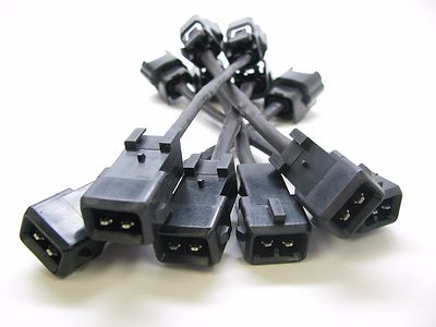 Set of 6 AUS HIGH FLOW 550cc Racing Fuel Injectors fit