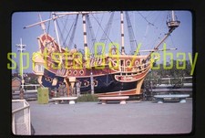 1958 Disneyland - Chicken of the Sea Pirate Ship - Vintage Red Border 35mm Slide