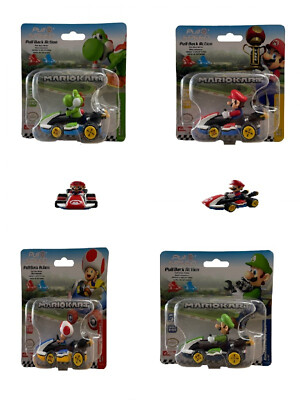 Carrera Super Mario Kart Luigi Hot Fahrzeuge Pullback Racer Car 1:43 Modellauto 