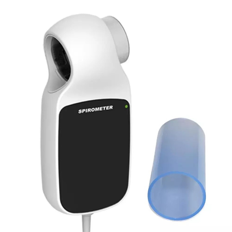 Spiromètre Portable SPM-A Avec Logiciel PC - Testeur De Capacité Pulmonaire