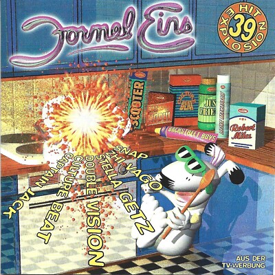 FORMEL EINS - HIT EXPLOSION - DCD 1996 - ROBERT MILES,CULTURE BEAT,MARUSHA,DTH