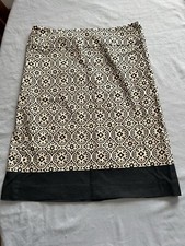 Talbots Skirt Size 8 Floral Cotton Blend SP