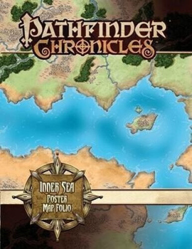 PATHFINDER CHRONICLES INNER SEA POSTER MAP FOLIO (C: 0-1-2) by Rob Lazzaretti