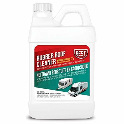 Camper RV Rubber Roof Cleaner Coating Sealer Protectant Protection UV