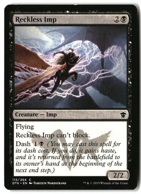 MTG Reckless Imp [DTK - 115] LP 6-2