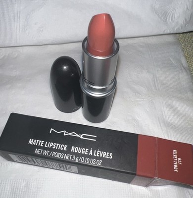 Genuine Mac Matte Lipstick Velvet Teddy 617