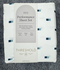 Threshold Performance 400 Thread Count 100% Cotton Sheet Set Size Twin XL