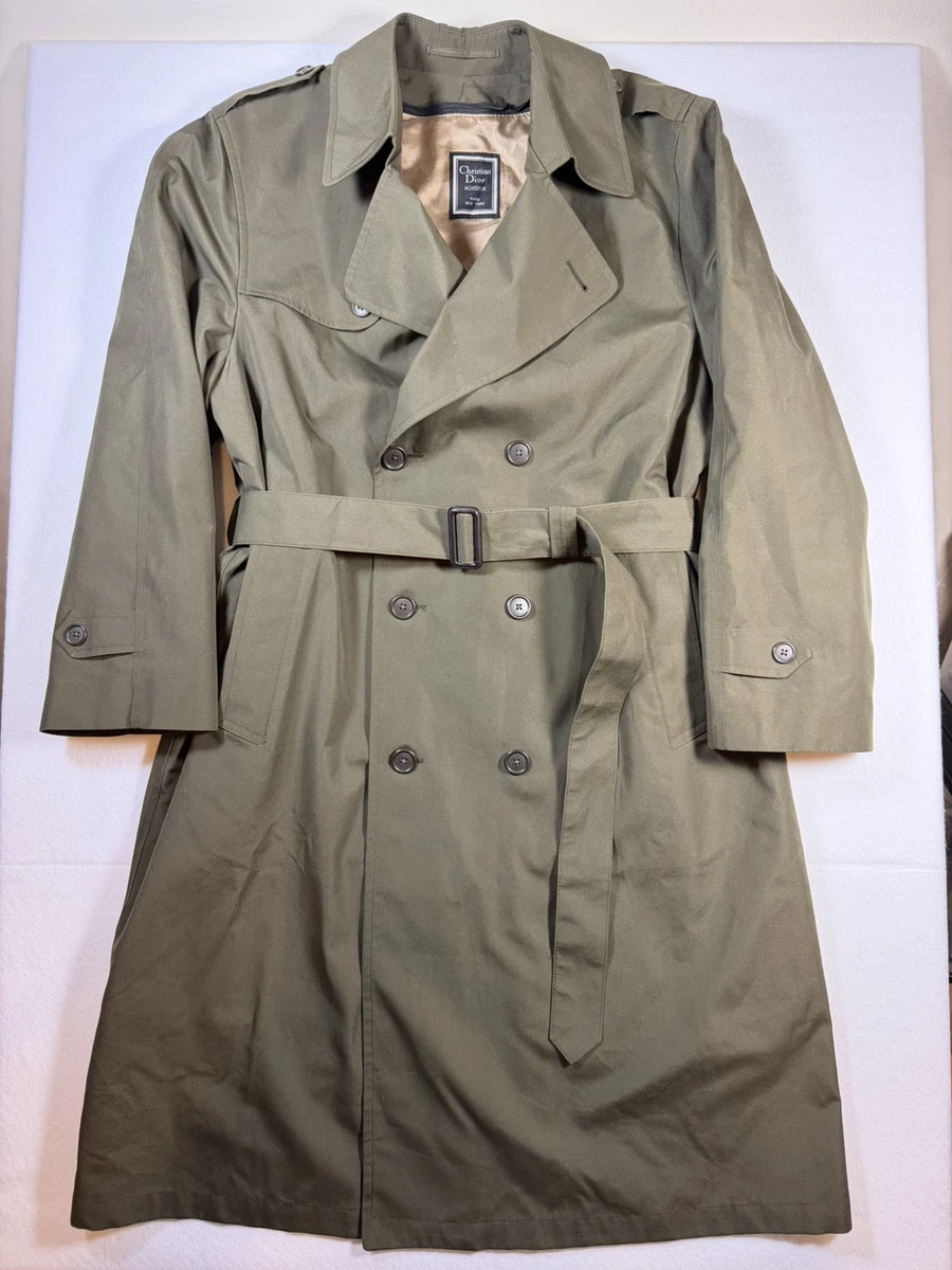 Christian Dior Monsieur Trench Coat for sale | eBay