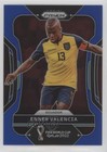 2022 Panini Prizm FIFA World Cup Qatar Soccer Prizms Blue Enner Valencia #77
