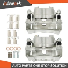 Labwork Brake Calipers w/ Bracket 1999-2004 For Jeep Grand for Cherokee WJ L6 V8