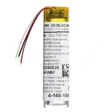 Replacement EVE12500 Battery 500mAh For Bose QC35  QC35 II
