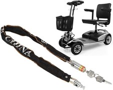 Bike Lock Heavy Duty, BicycleLock Anti Theft Motorcycle Mobility Scooter Chain L
