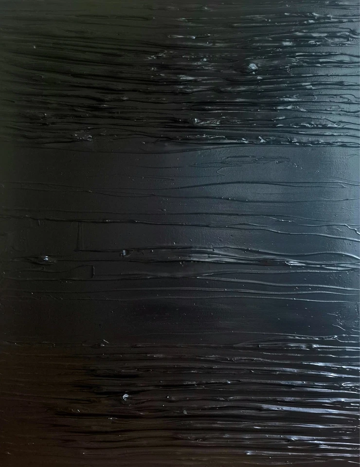 Bruno Cantais - HOMMAGE À SOULAGES - 89X116 - Photo 1/4