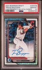 Topps Bowman Draft Travis Bazzana Guardians Autograph Choice Serial /150 PSA 10