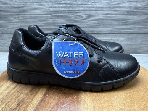 Josef Seibel Steffi 62 Women's Comfort Black Leather Sneakers Size EU 40