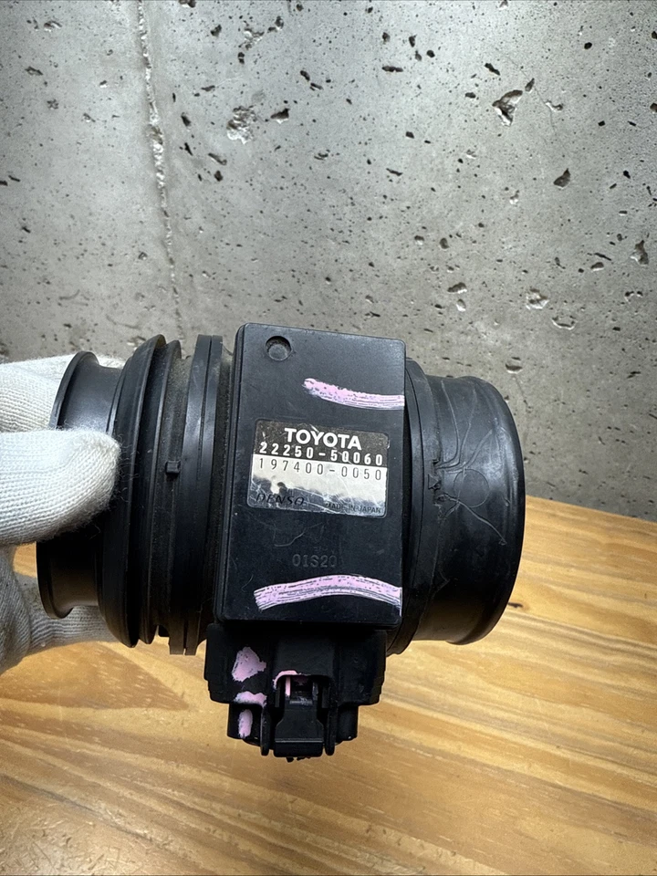 Sensor de flujo de aire másico Toyota Supra Lexus LS400 93-98 OEM 22250-50060 construido en Japón Foto 2 de 4
