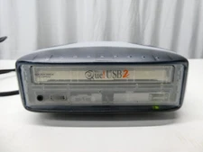 🍀NICE! Que! USB 2 Fire QPS-525 CDRW 8x 4x 32x FireWire External Drive