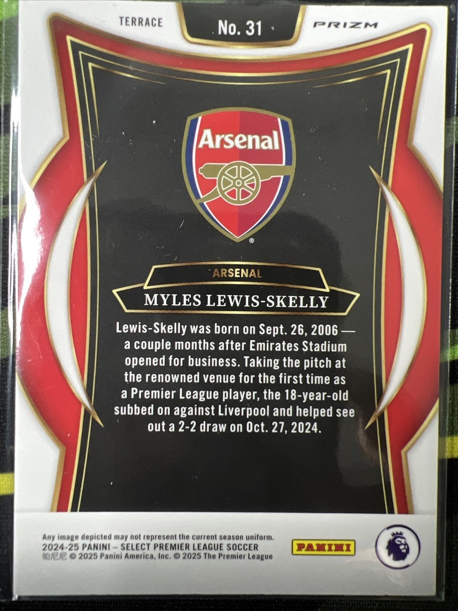 heian794」ルイススケリー　L 2024-25 Panini Select Premier League Future Myles Lewis