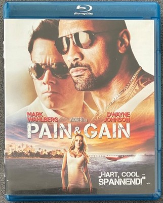 Pain & Gain  Blu-ray Thriller Action Humor Dwayne Johnson Mark Wahlberg