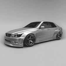 Wide Body Aero Kit For Toyota Altezza Sxe10 Lexus Is200 98-05