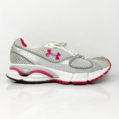 Under Armour Womens Cartilage 1201536-162 White Running Shoes Sneakers Size 