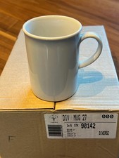 Kaffeebecher / K -  Weiß Porzellan Stapelbar...