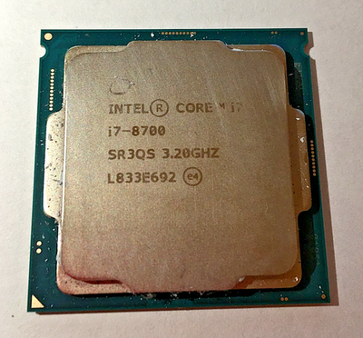 Intel Core i7-8700 3.2GHz Six Cores SR3QS Processor, CPU | eBay