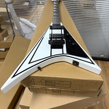 Jzckson Style Flying V Model Electric Guitar With Floyd Rose Tremolo