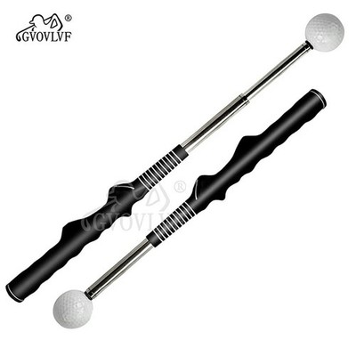 Golf Schwungtrainer Rhythm Click Teleskop Tempo Grip Übungshilfe