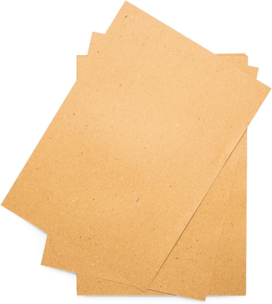Hawksbill Brown A4 100 Sheets 100 GSM Smooth Brown Kraft Paper Crafts New