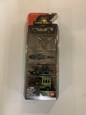 Matchbox Jurassic World Rebirth 5 Pack All-Terrain Patrol JGL26 2025 Jeep Boat