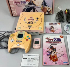 SEGA Dreamcast Sakura Wars Limited HKT-3000 Console Bundle Japan Untested