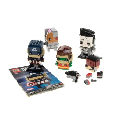 1x Lego Teile Set Brick Headz Robin Cyborg 41587 41601 41589 41594 unvollständig