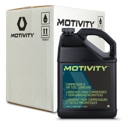 MOTIVITY Compressor & Air Tool Oil, For Pneumatic Tools   4 Pack (1 gal bottles)