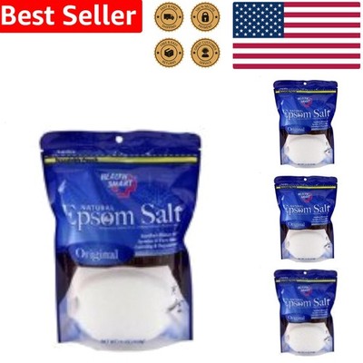 Natural Epsom Salt  16oz Soaking Solution for Muscle Pain Relief Powder