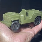 Vintage 1950's MARX Training Center Playset Hard Plastic Army Jeep MINT